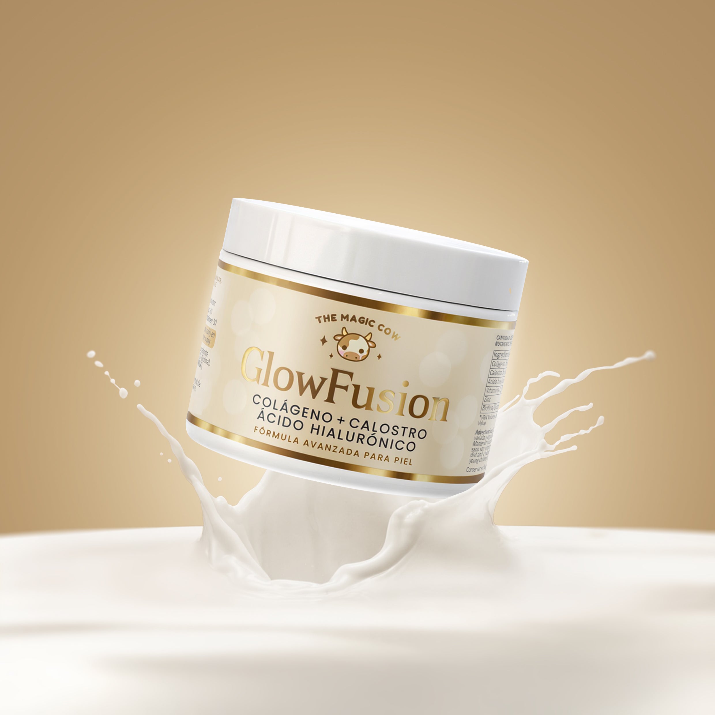 The Magic Cow® GlowFusion - Supercolágeno Marino + Calostro Bovino Premium
