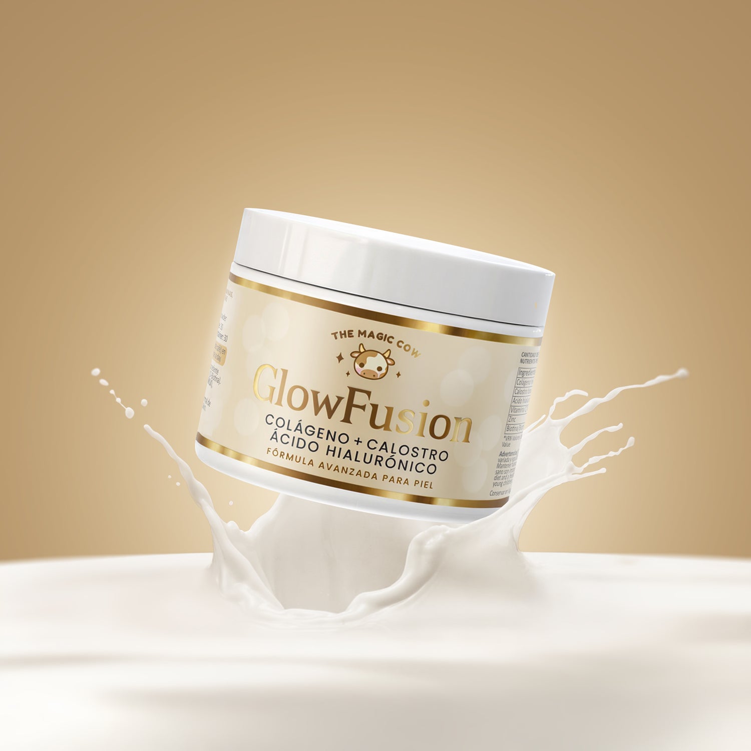 The Magic Cow® GlowFusion - Supercolágeno Marino + Calostro Bovino Premium